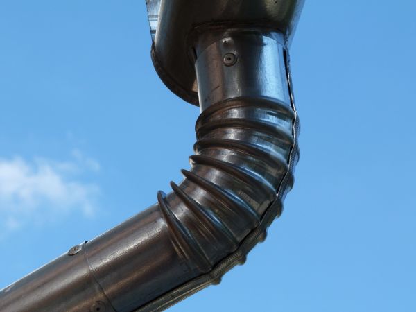 Metal Downspout Installation in Statesville